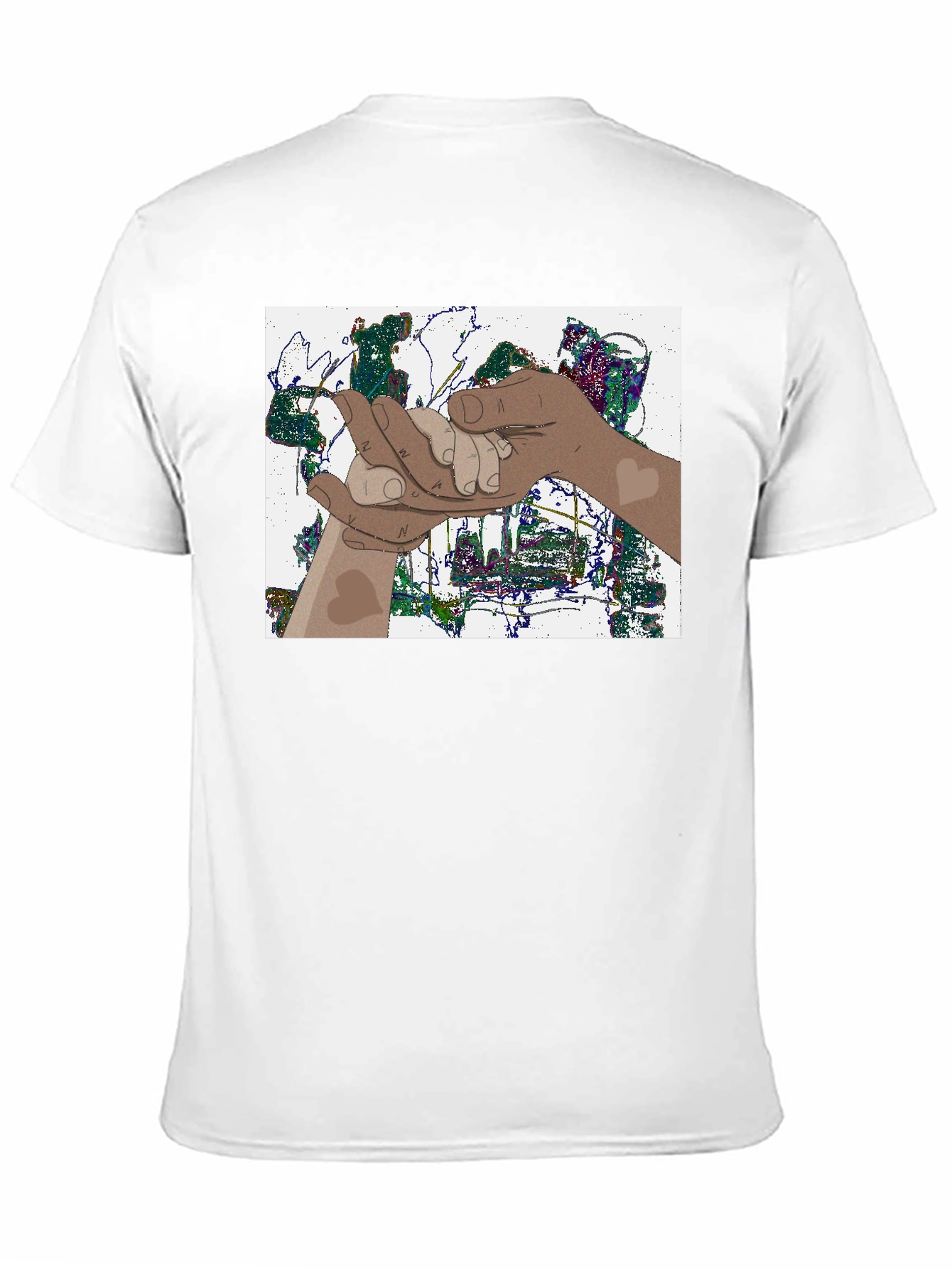 Interracial Unity T-Shirt - Black