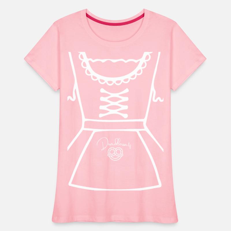 printed dirndl as an alternative traditional dirnd