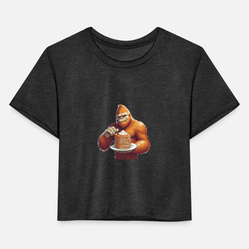 Proud Bigfoot with Pancake Tower