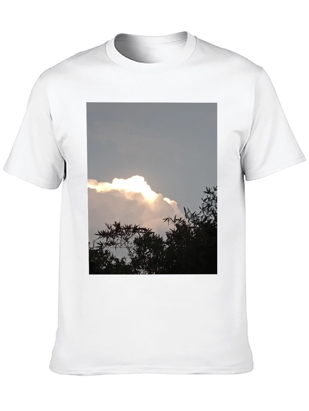 Cloudscape Graphic Tee - Sky & Nature Print