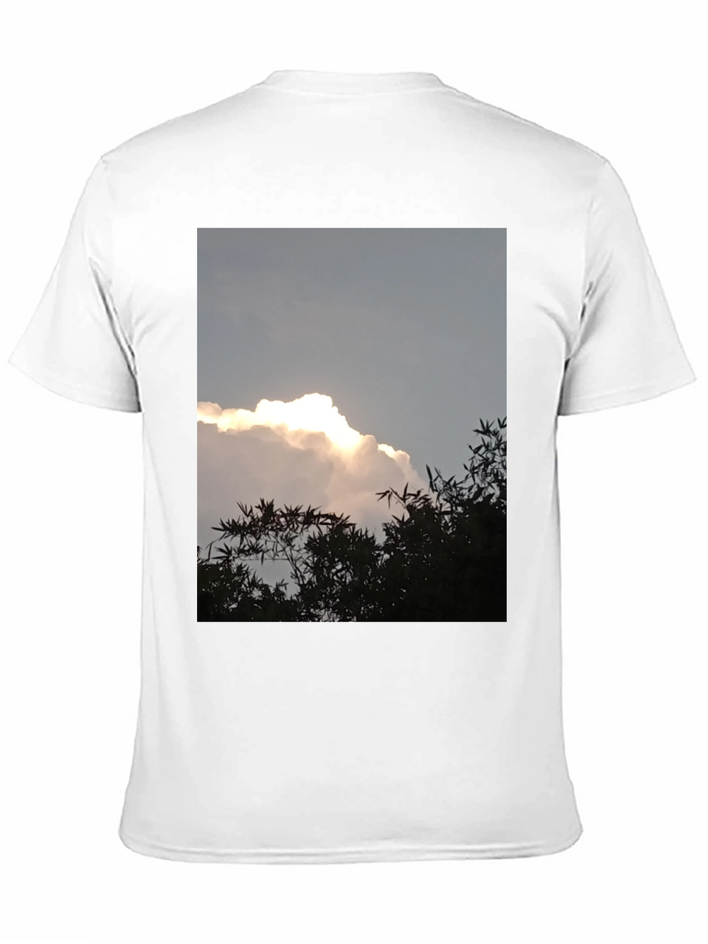 Cloudscape Graphic Tee - Sky & Nature Print