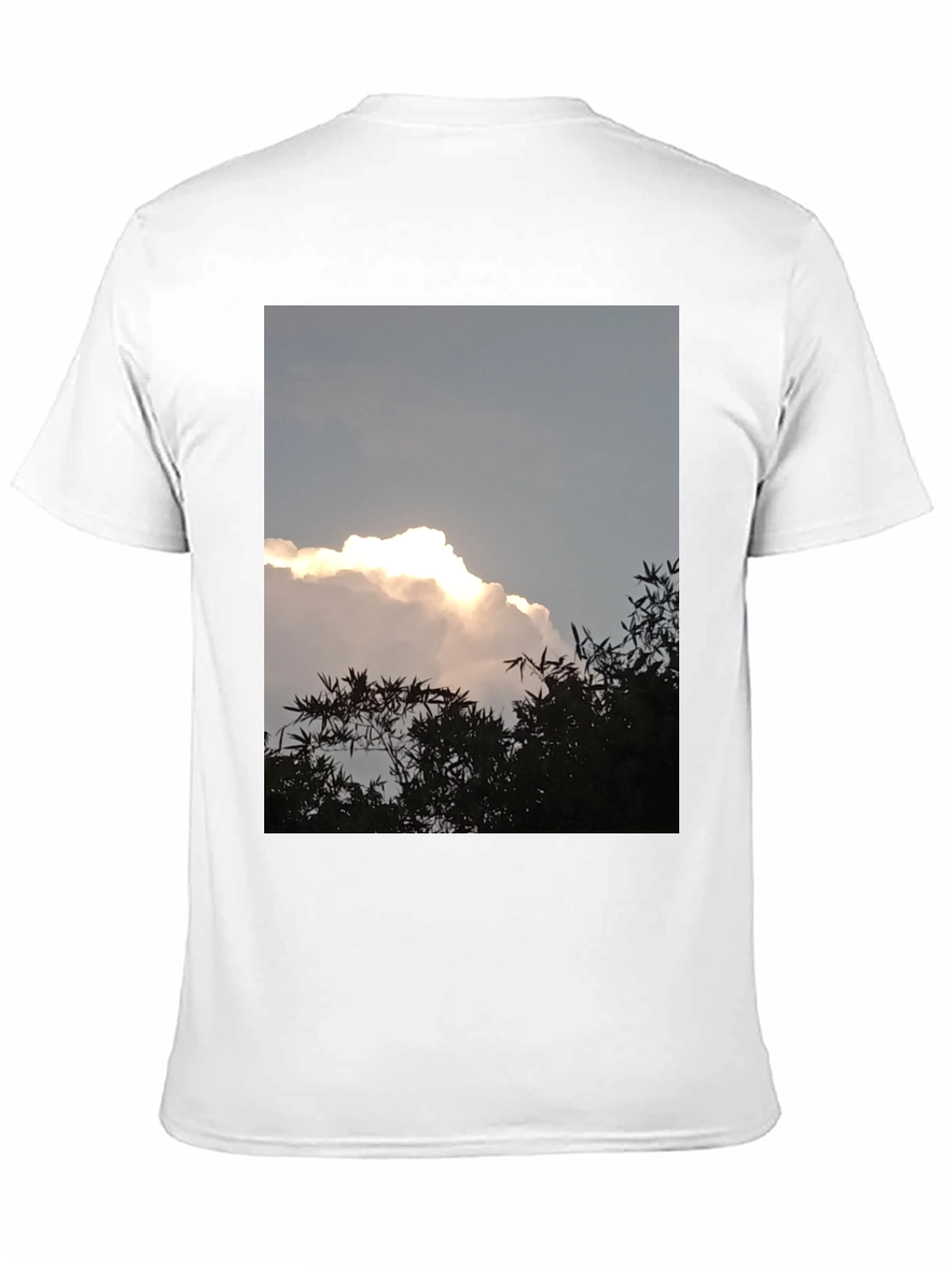 Cloudscape Graphic Tee - Sky & Nature Print