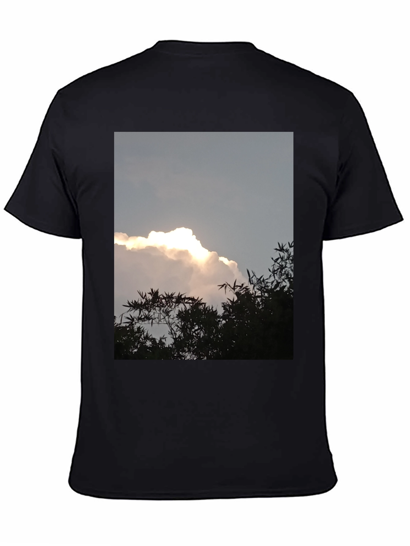 Cloudscape Graphic Tee - Sky & Nature Print