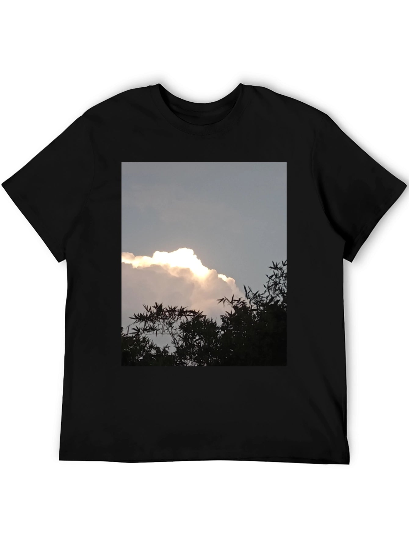 Cloudscape Graphic Tee - Sky & Nature Print