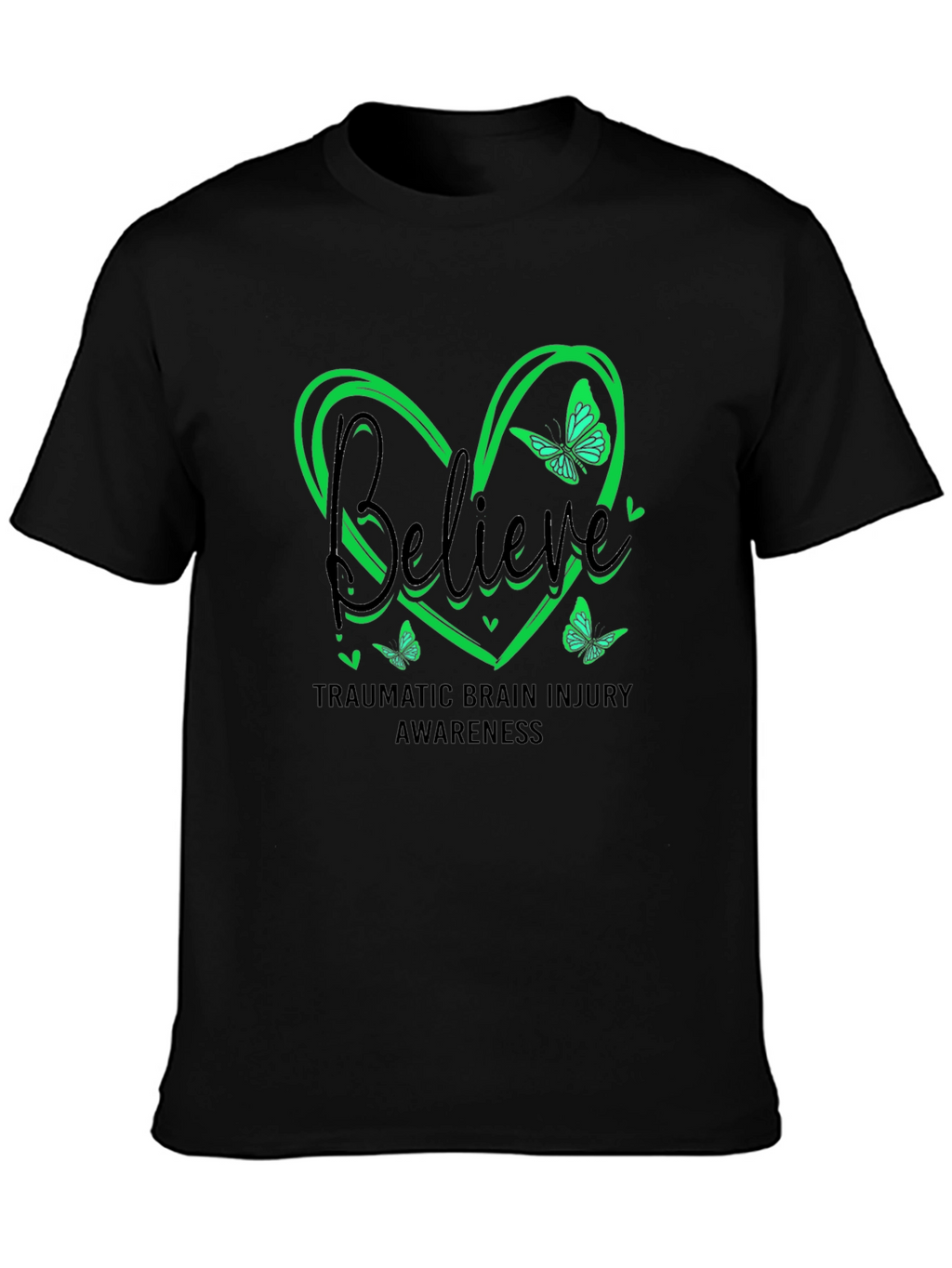 Believe Brain Injury Awareness T-Shirt