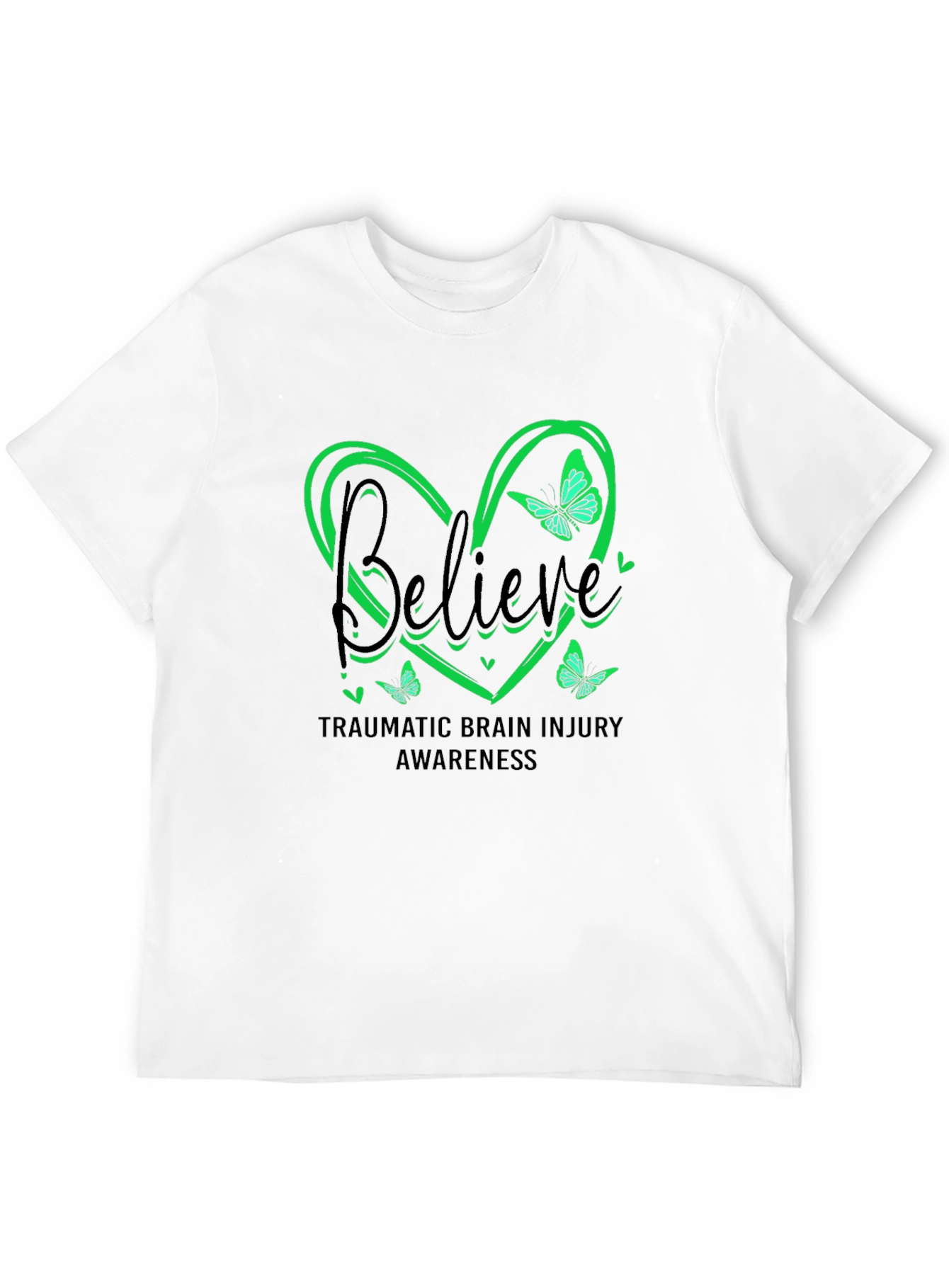 Believe Brain Injury Awareness T-Shirt