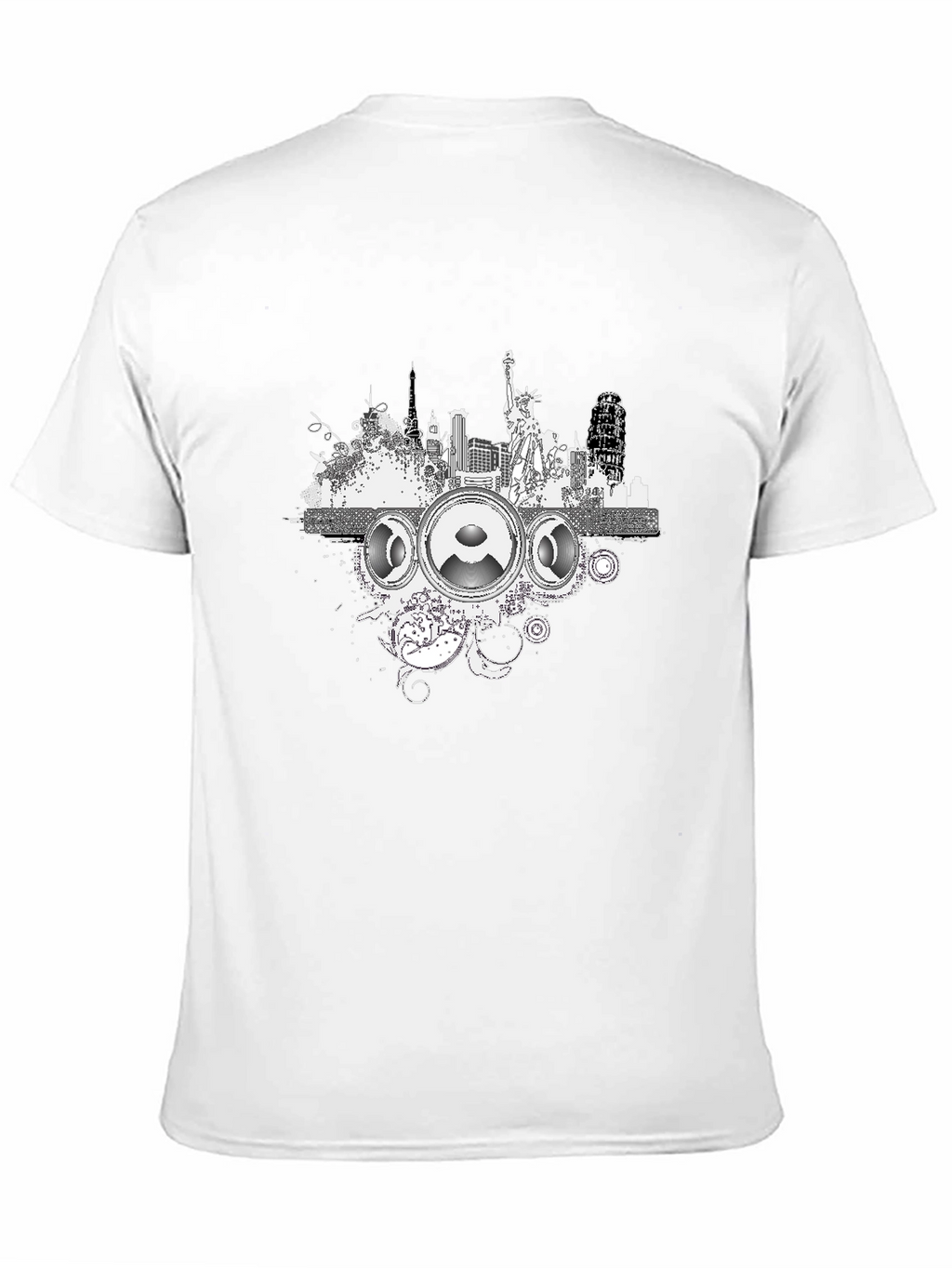 Urban Beats Black T-Shirt