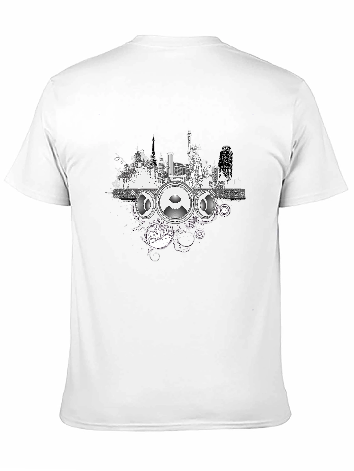Urban Beats Black T-Shirt