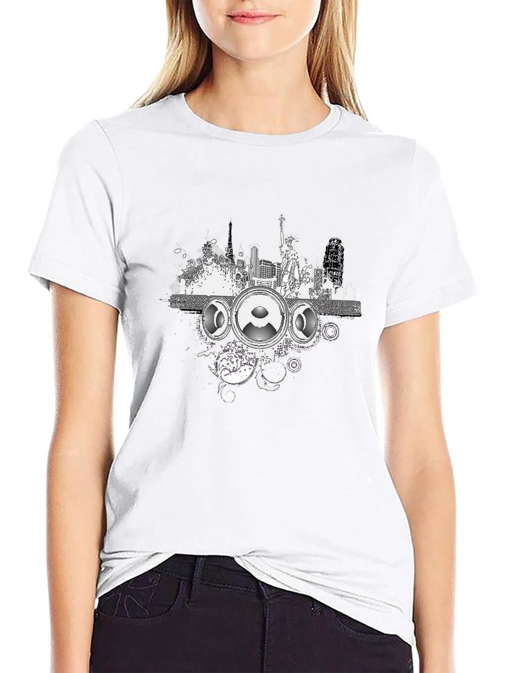 Urban Beats Black T-Shirt