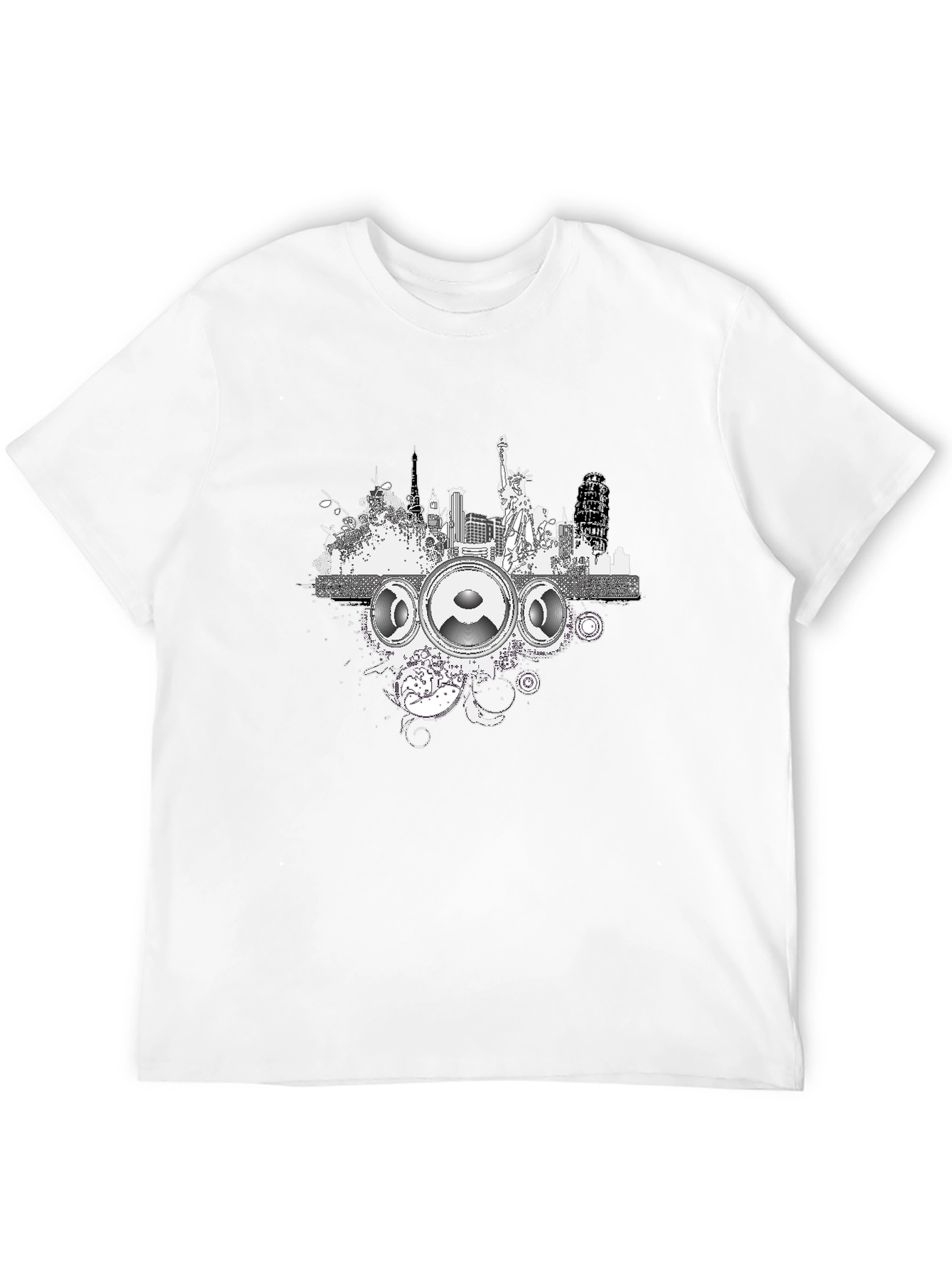 Urban Beats Black T-Shirt
