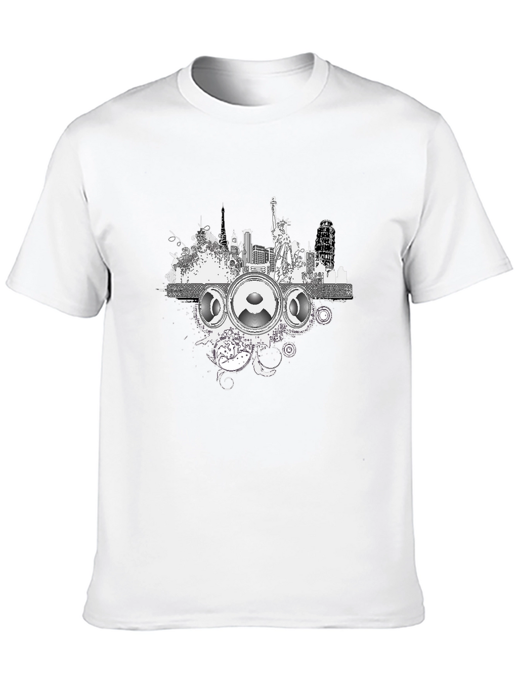 Urban Beats Black T-Shirt