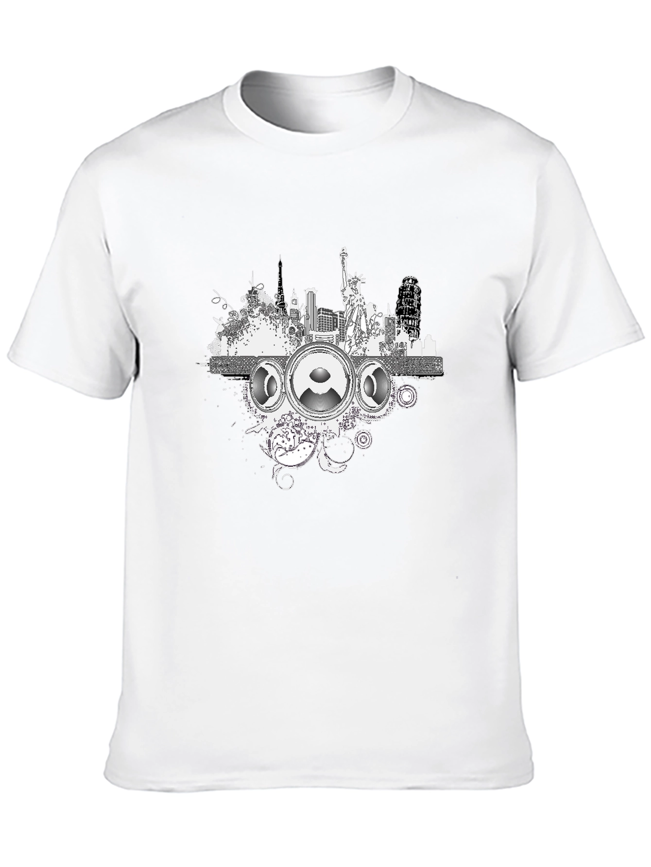 Urban Beats Black T-Shirt