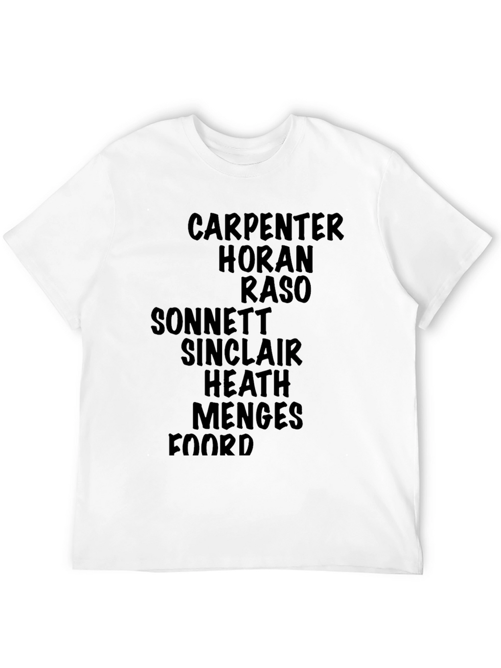 Carpenter Soccer Jersey Inspired T-Shirt