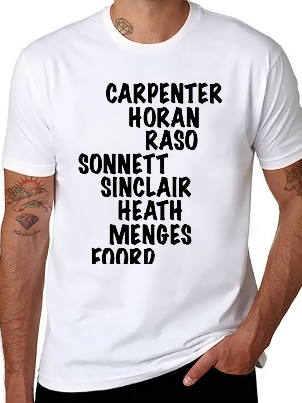 Carpenter Soccer Jersey Inspired T-Shirt