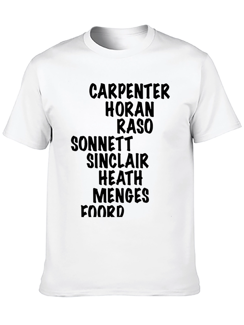 Carpenter Soccer Jersey Inspired T-Shirt