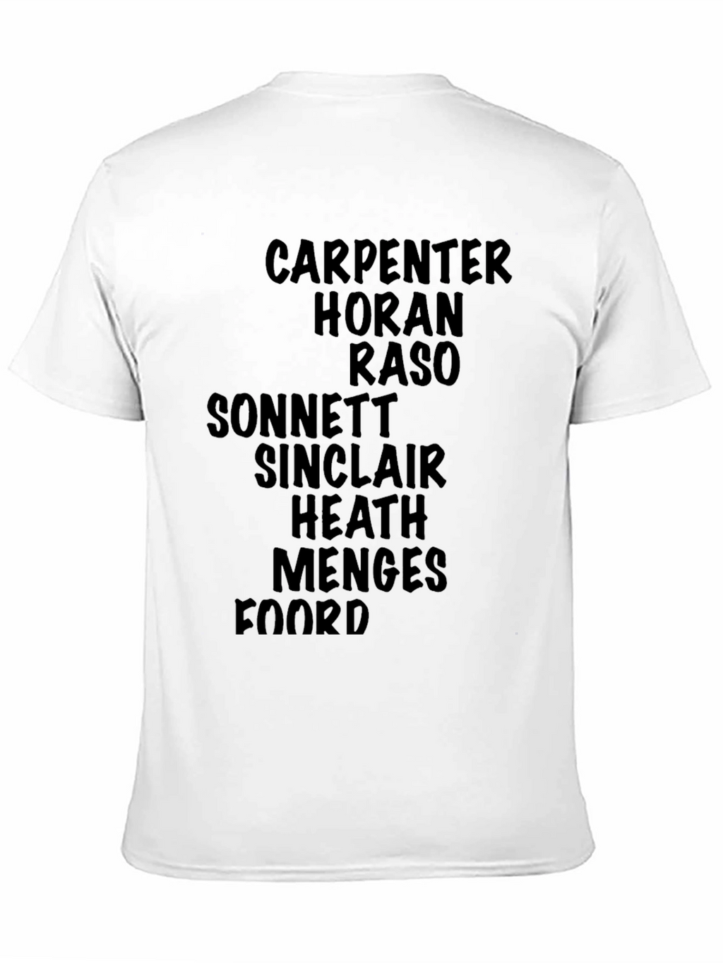 Carpenter Soccer Jersey Inspired T-Shirt