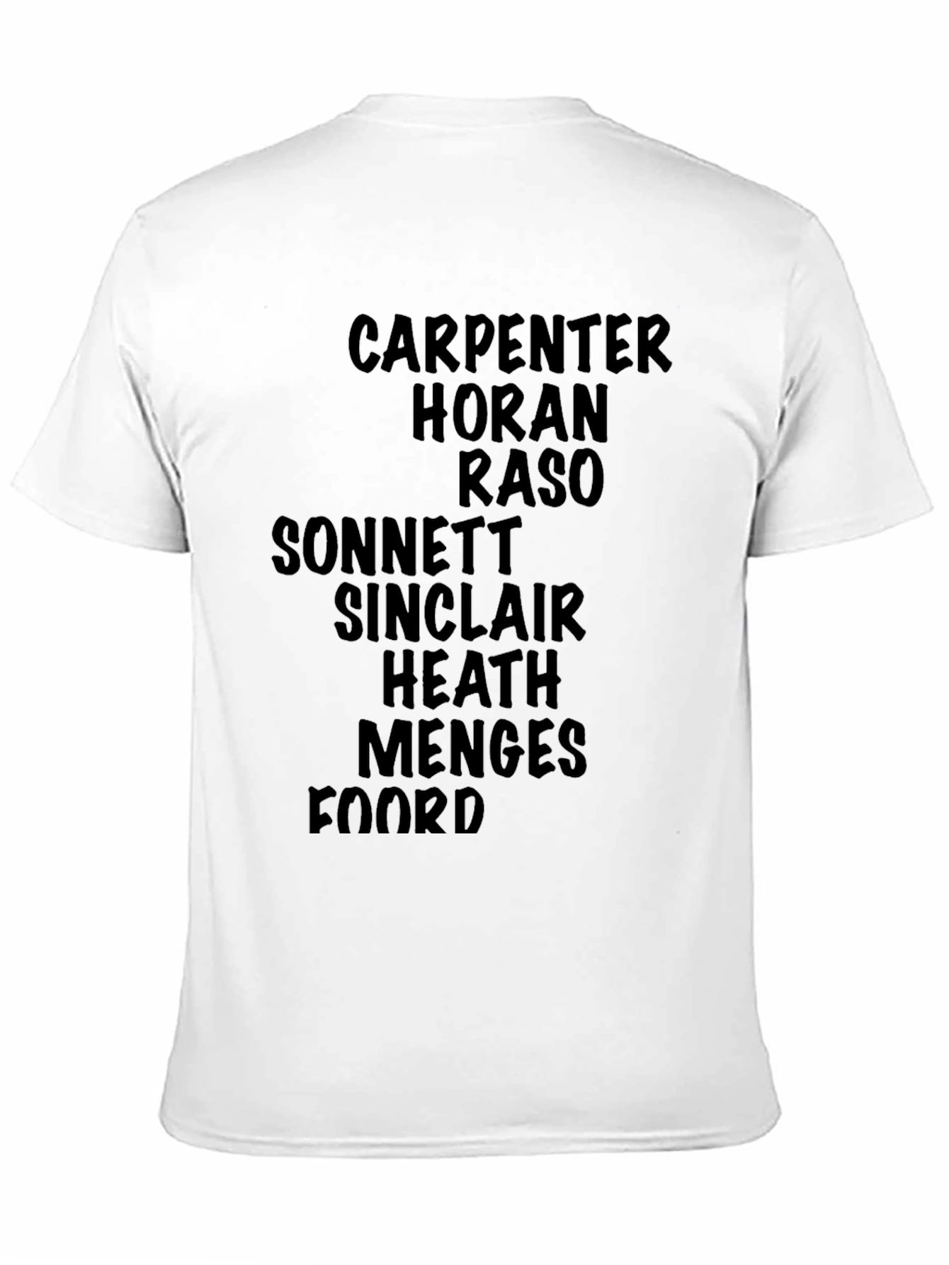 Carpenter Soccer Jersey Inspired T-Shirt
