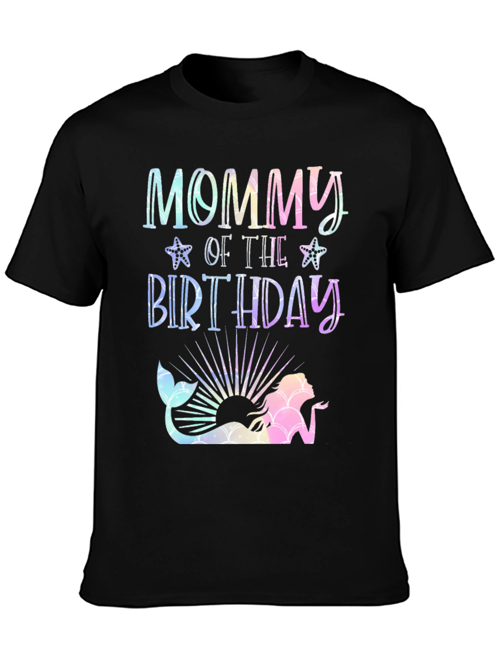Mommy of the Birthday Mermaid T-Shirt