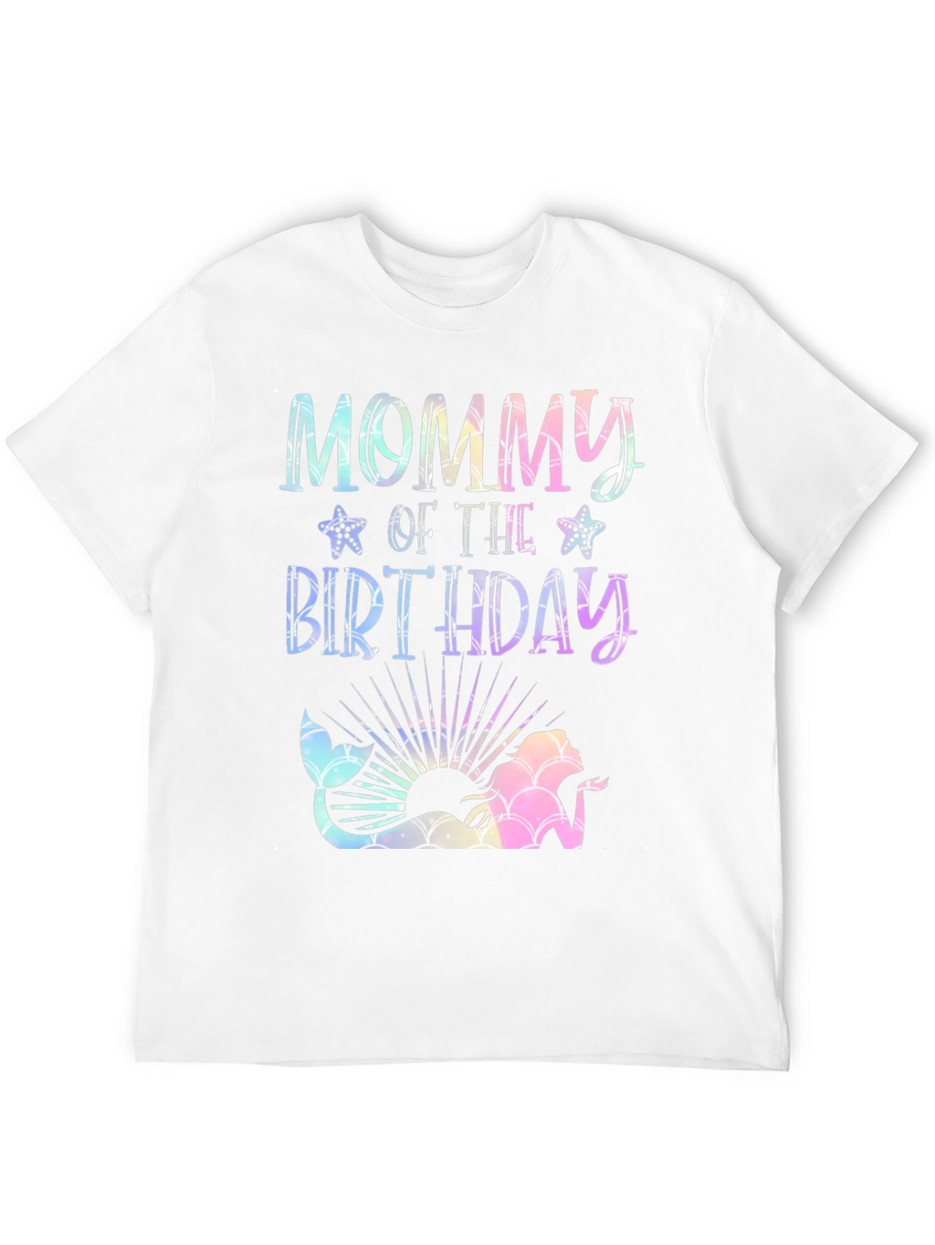 Mommy of the Birthday Mermaid T-Shirt