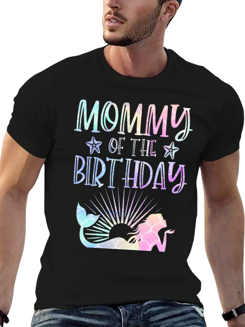 Mommy of the Birthday Mermaid T-Shirt