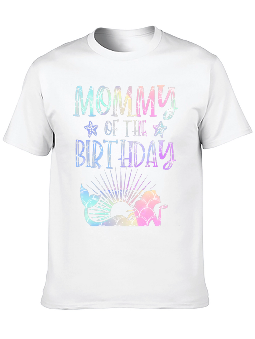 Mommy of the Birthday Mermaid T-Shirt
