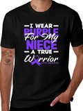 Purple Niece Lupus Awareness T-Shirt