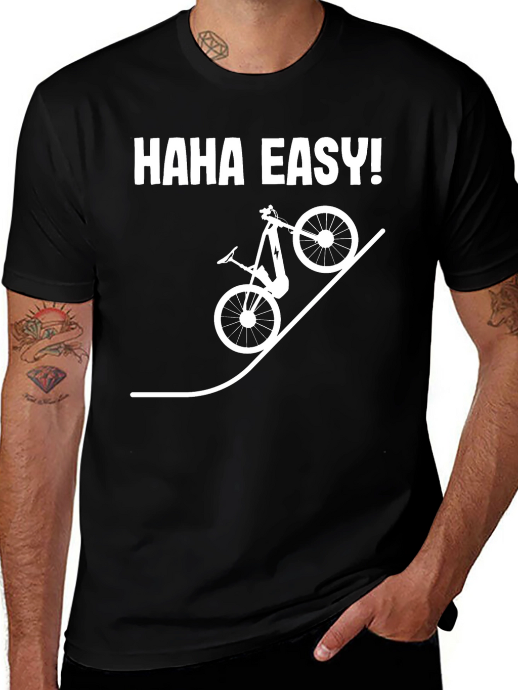 Haha Easy E-Bike T-Shirt