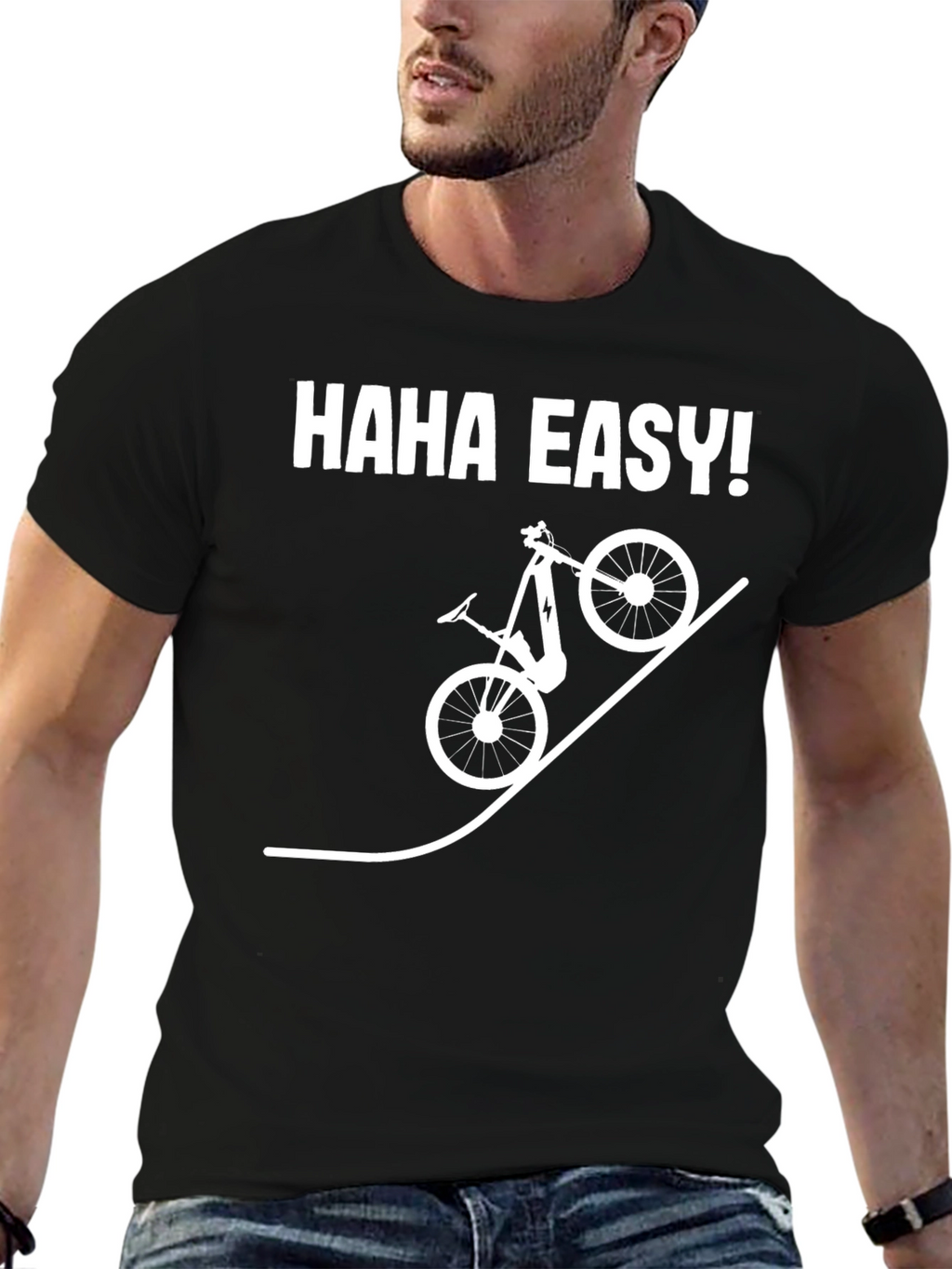 Haha Easy E-Bike T-Shirt