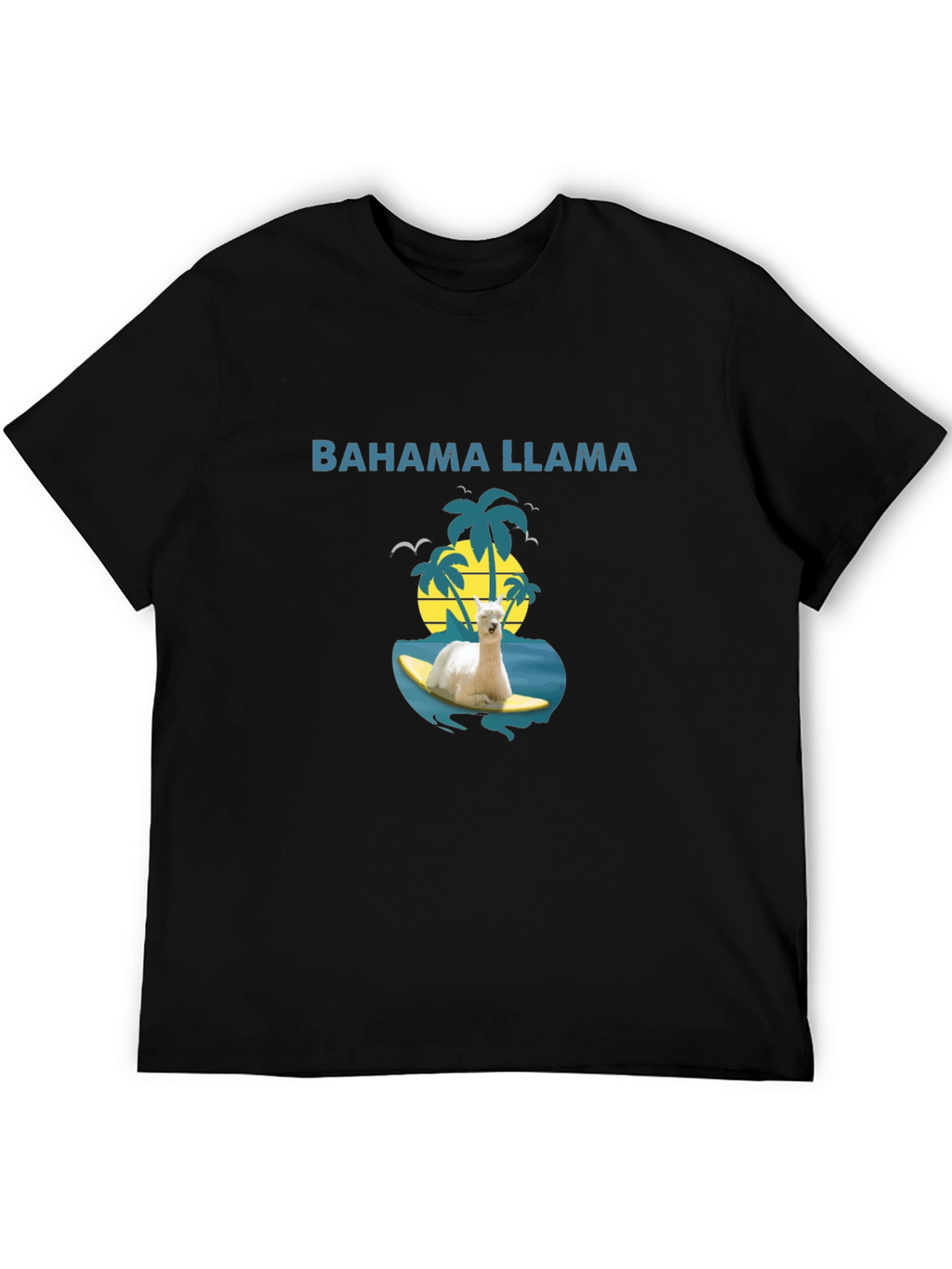Bahama Llama T-Shirt - Surfs Up!