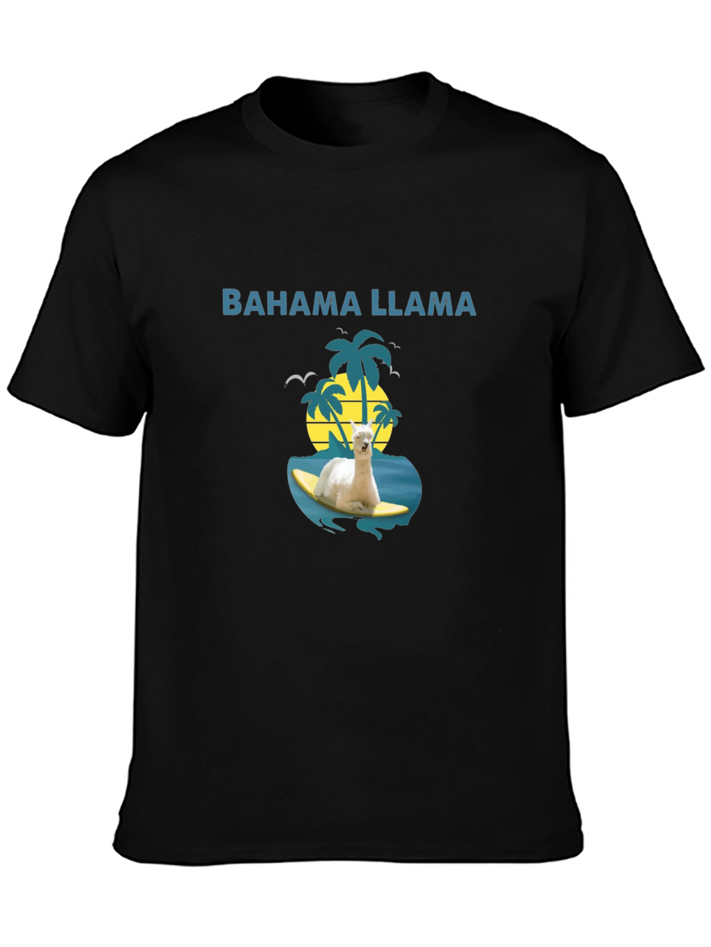 Bahama Llama T-Shirt - Surfs Up!