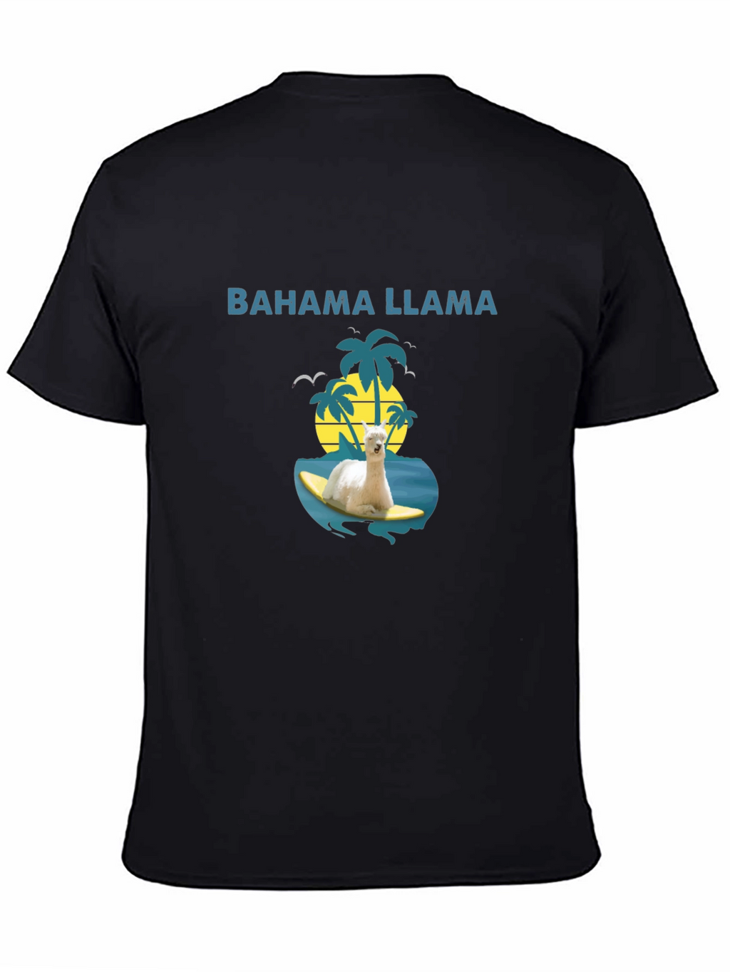 Bahama Llama T-Shirt - Surfs Up!
