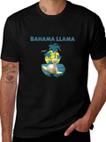 Bahama Llama T-Shirt - Surfs Up!