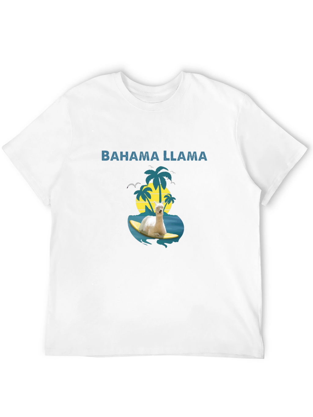 Bahama Llama T-Shirt - Surfs Up!