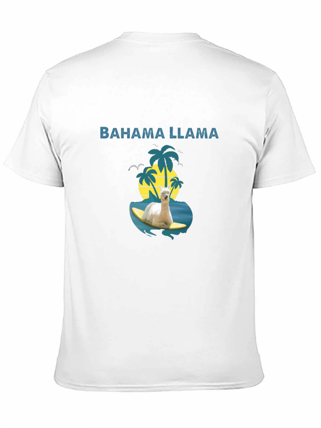 Bahama Llama T-Shirt - Surfs Up!