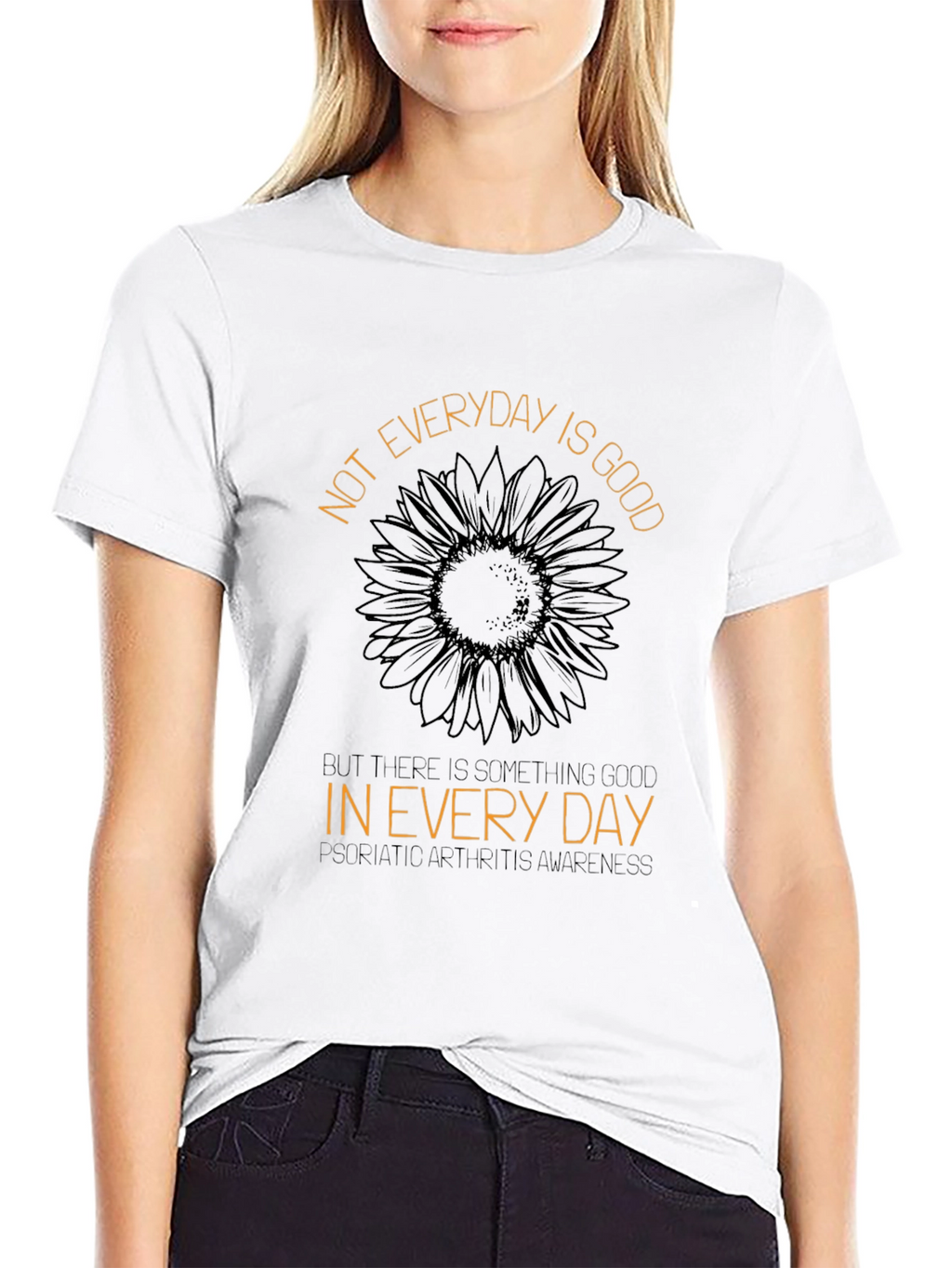 Sunflower Awareness Tee: Not Everyday Is Good