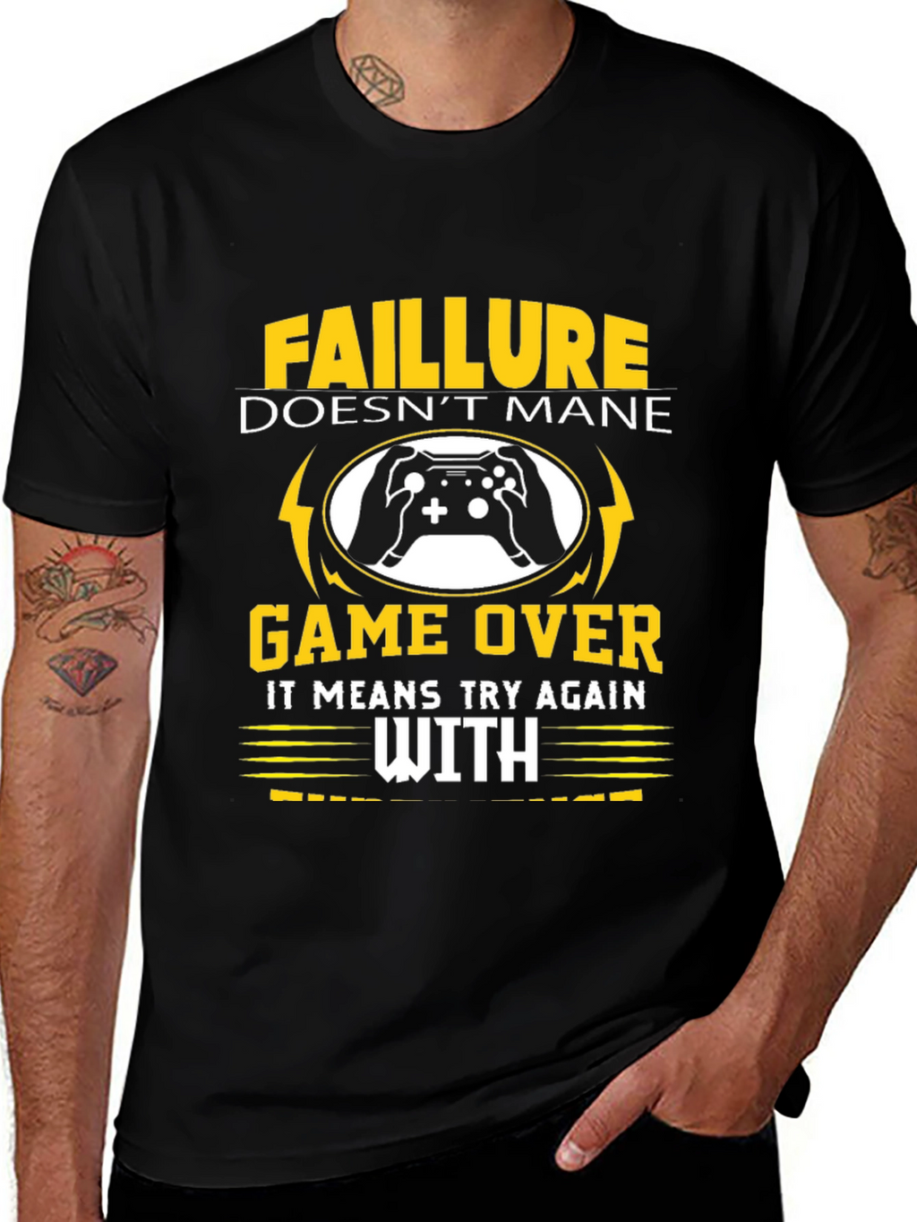 Failure Doesnt Mean Game Over T-Shirt