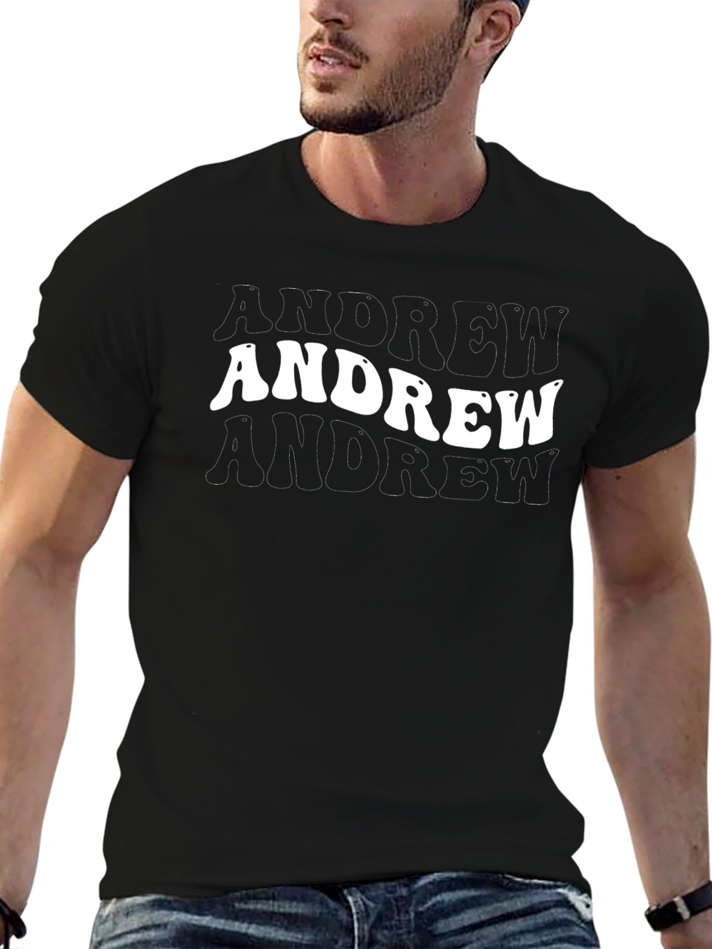 Andrew Name Tee - Personalized Trendy Shirt