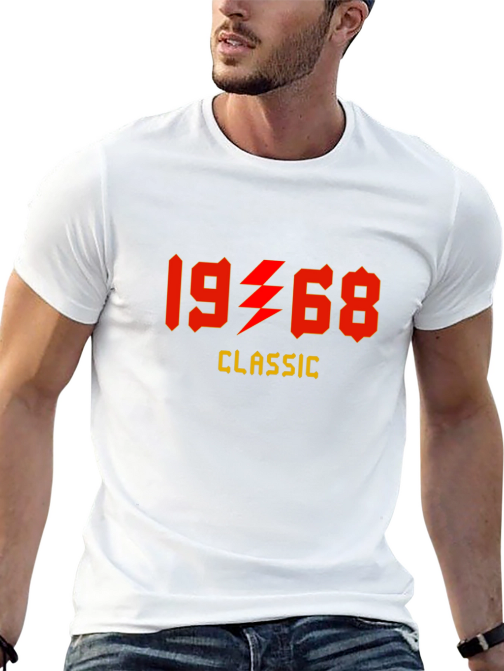 1968 Classic Rock Graphic T-Shirt