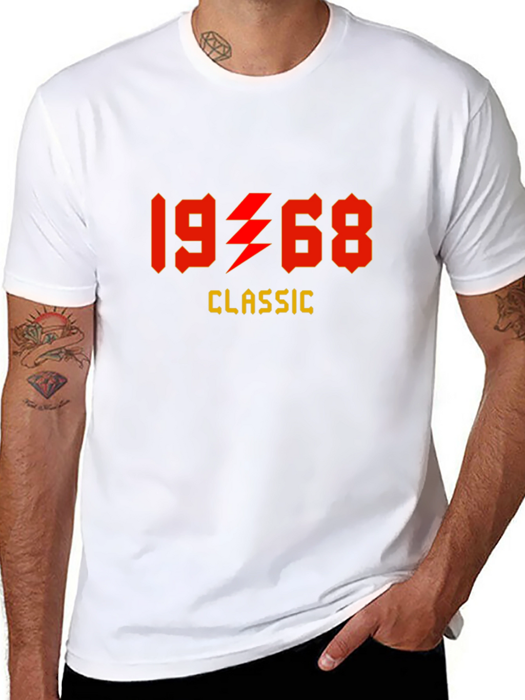 1968 Classic Rock Graphic T-Shirt