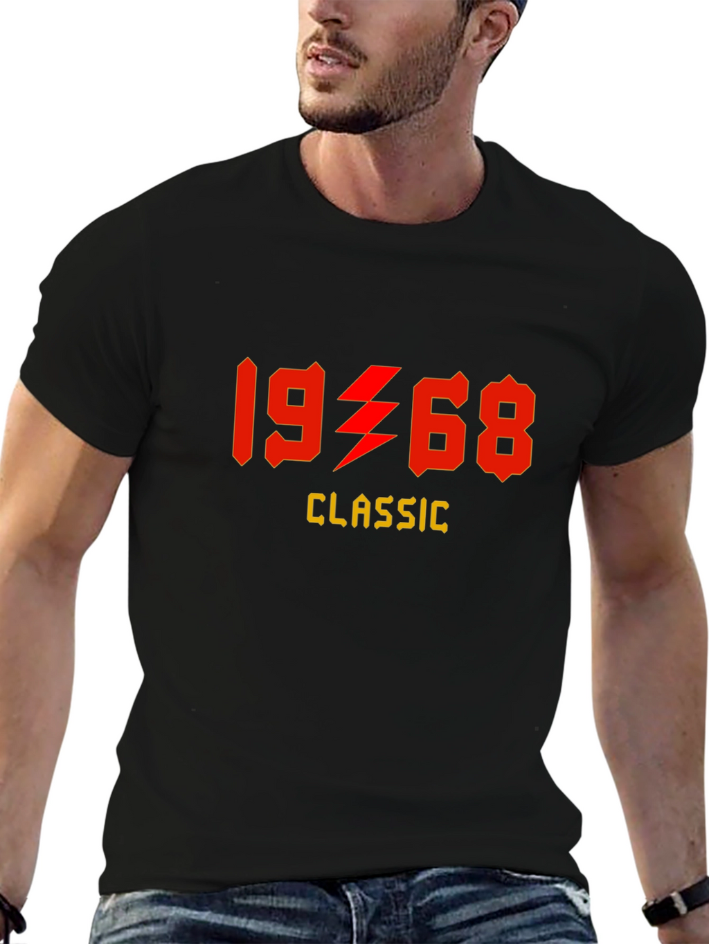 1968 Classic Rock Graphic T-Shirt