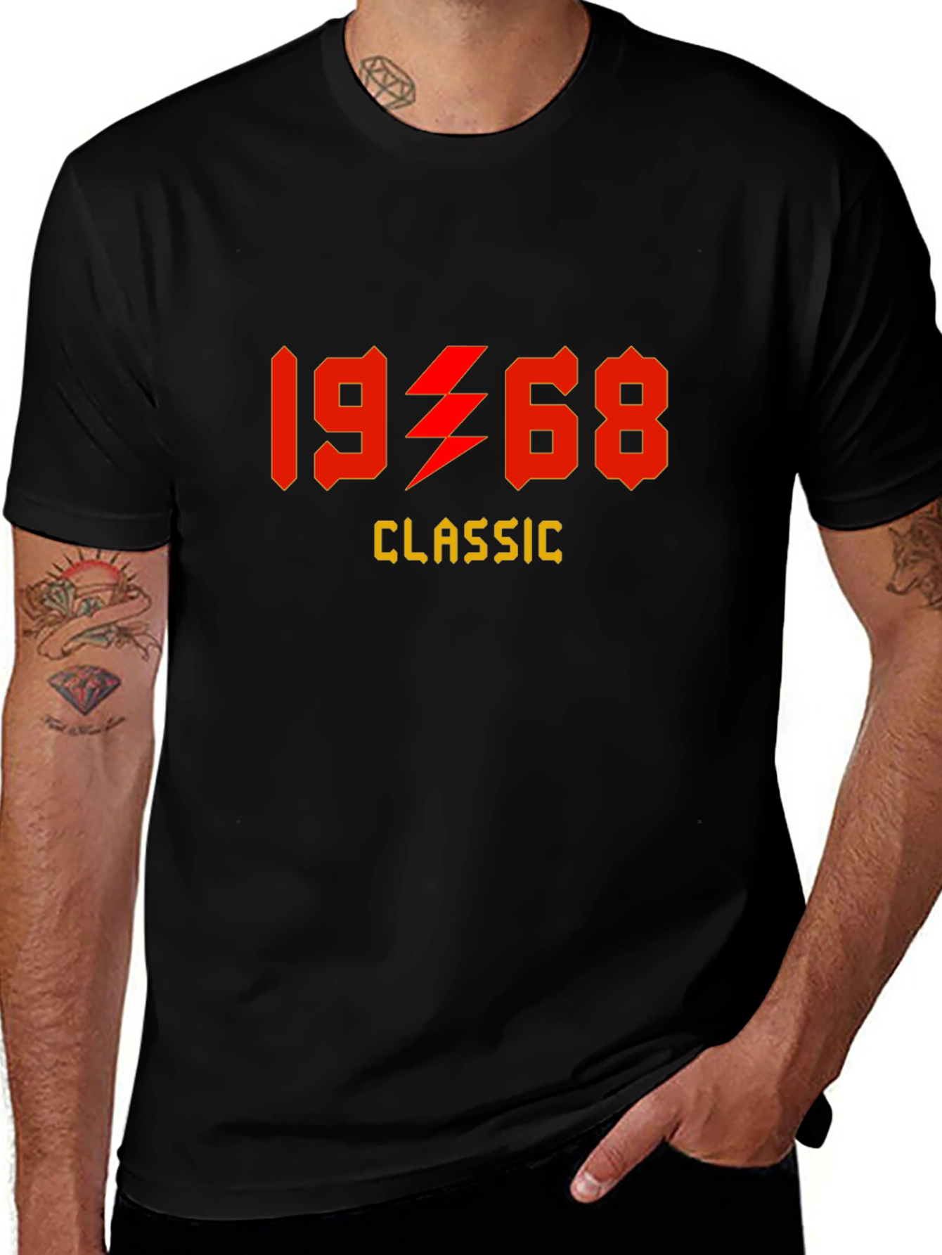 1968 Classic Rock Graphic T-Shirt