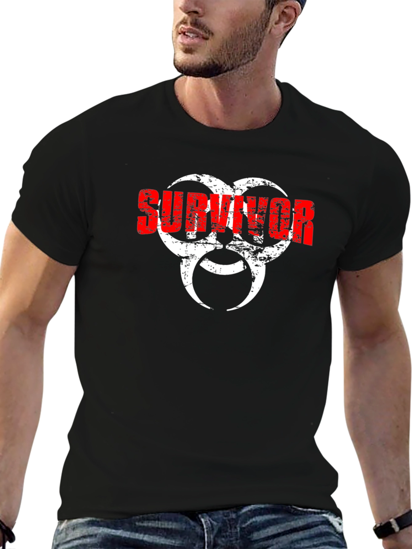 Survivor Biohazard Symbol T-Shirt