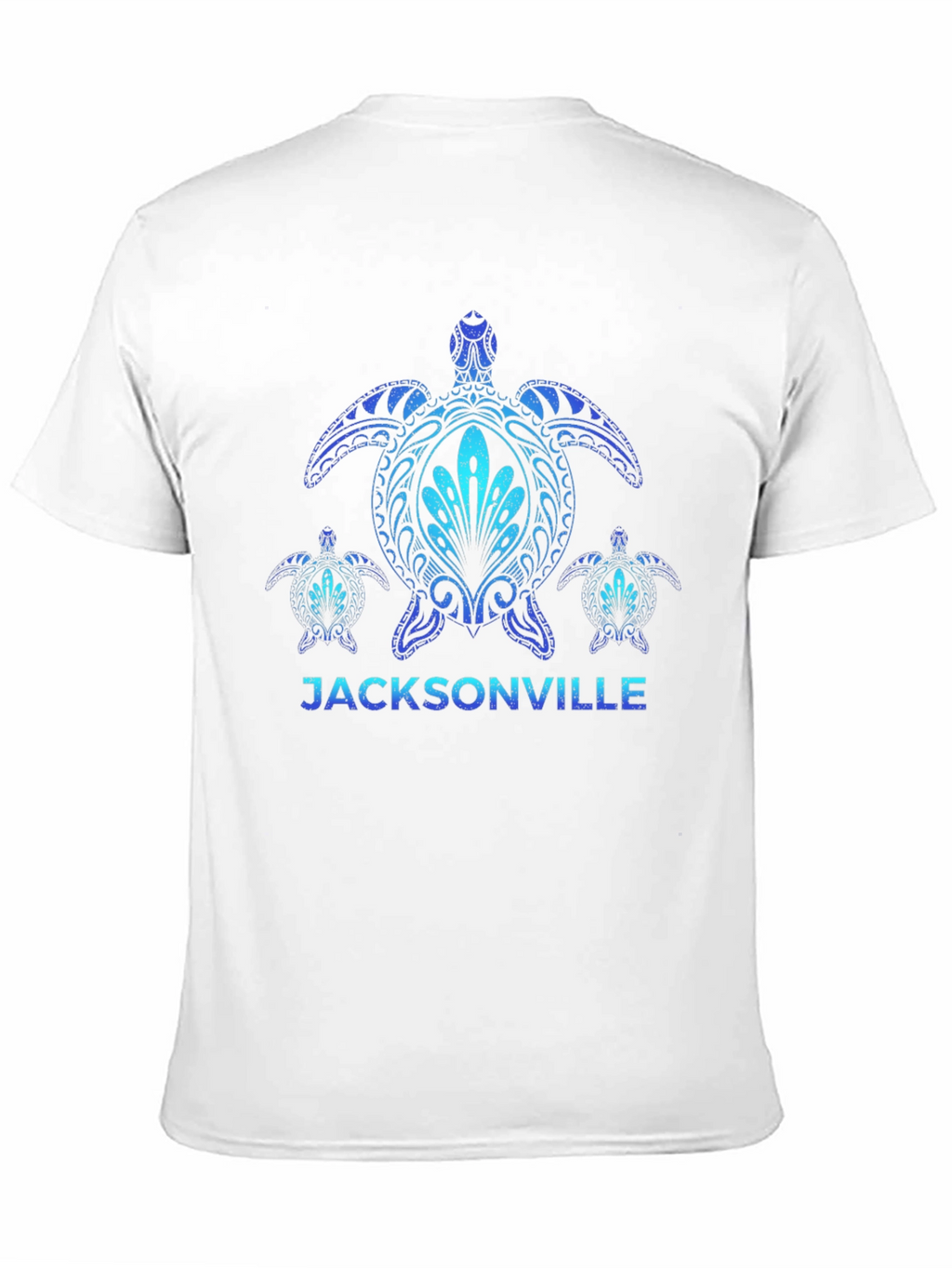 Jacksonville Turtle Graphic T-Shirt - Black