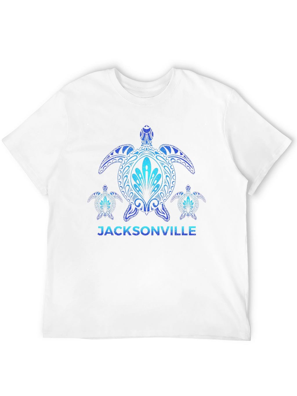 Jacksonville Turtle Graphic T-Shirt - Black