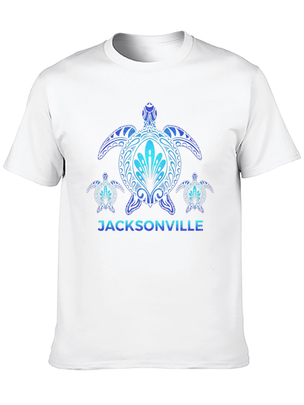 Jacksonville Turtle Graphic T-Shirt - Black