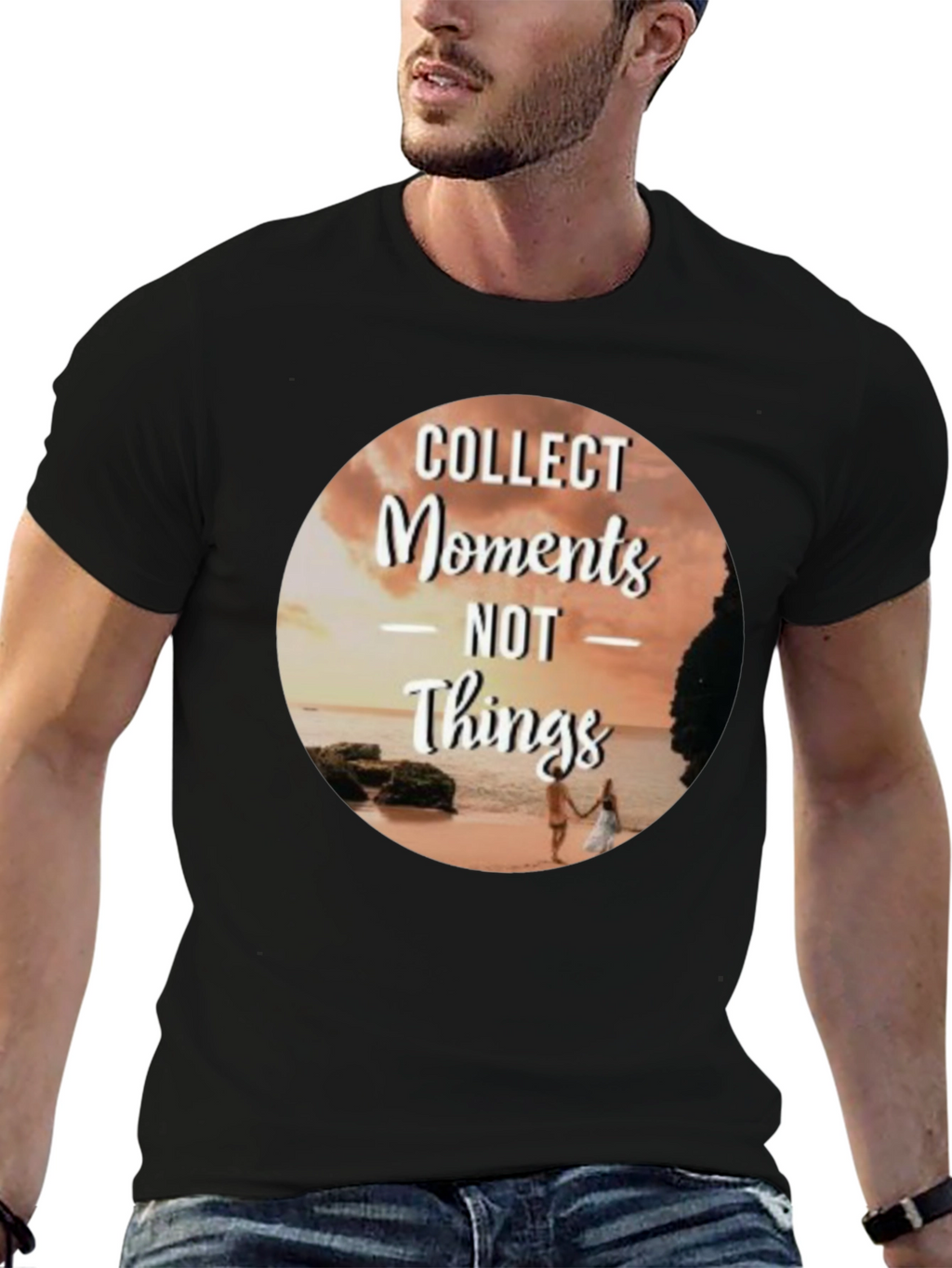 Collect Moments Graphic Tee - Black