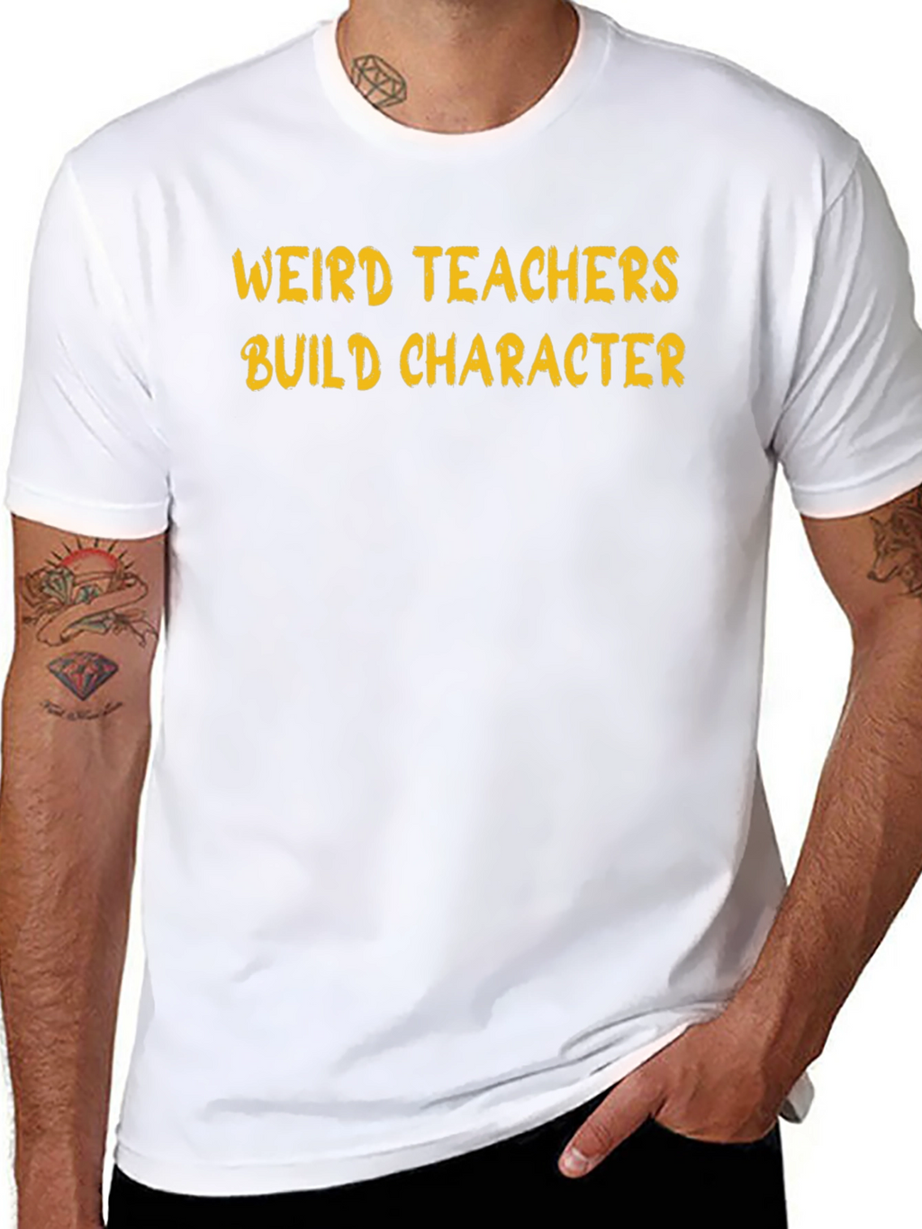 Weird Teachers Build Character T-Shirt