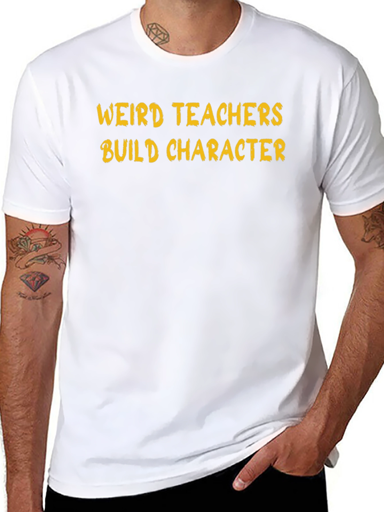 Weird Teachers Build Character T-Shirt