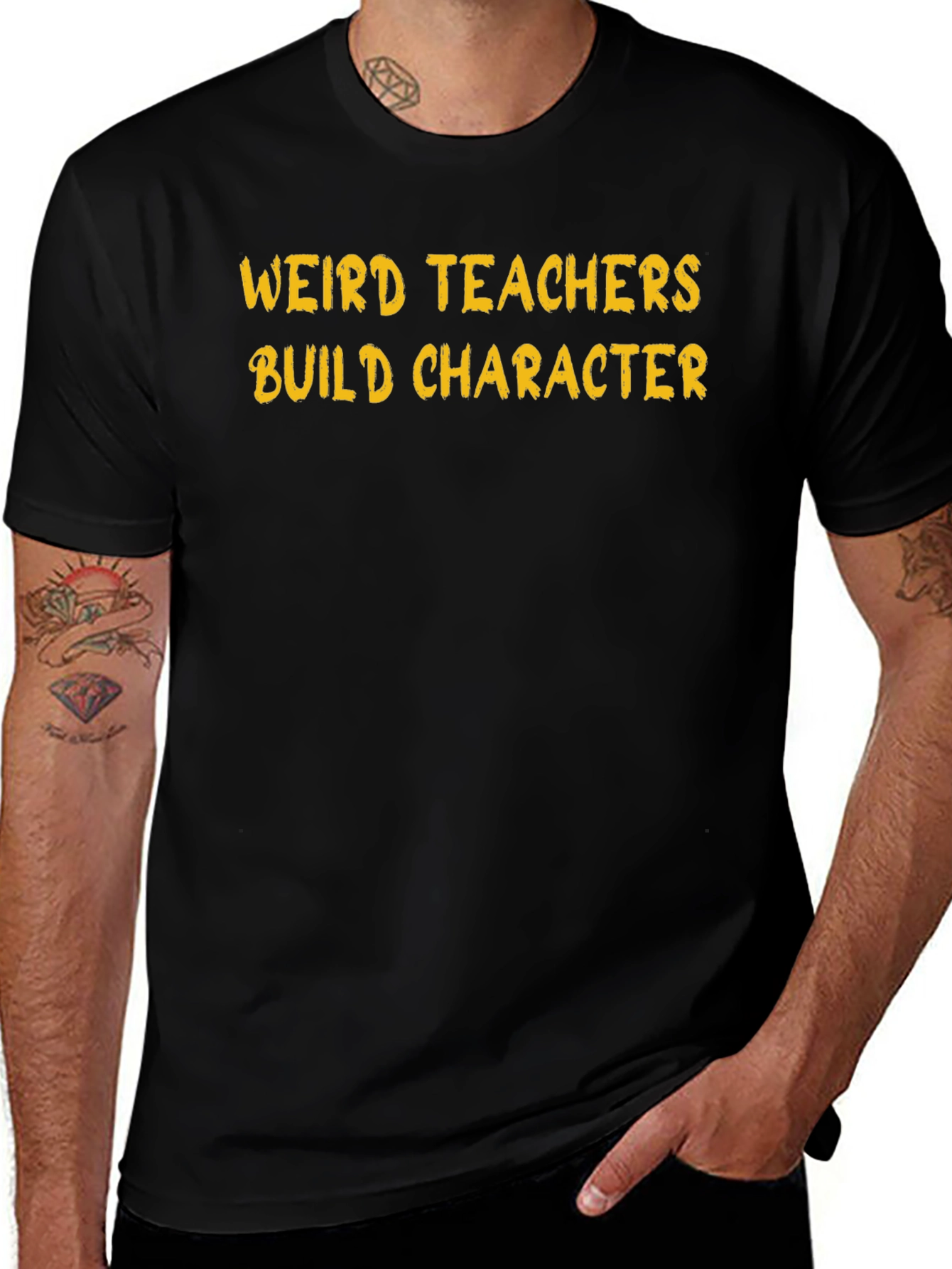 Weird Teachers Build Character T-Shirt