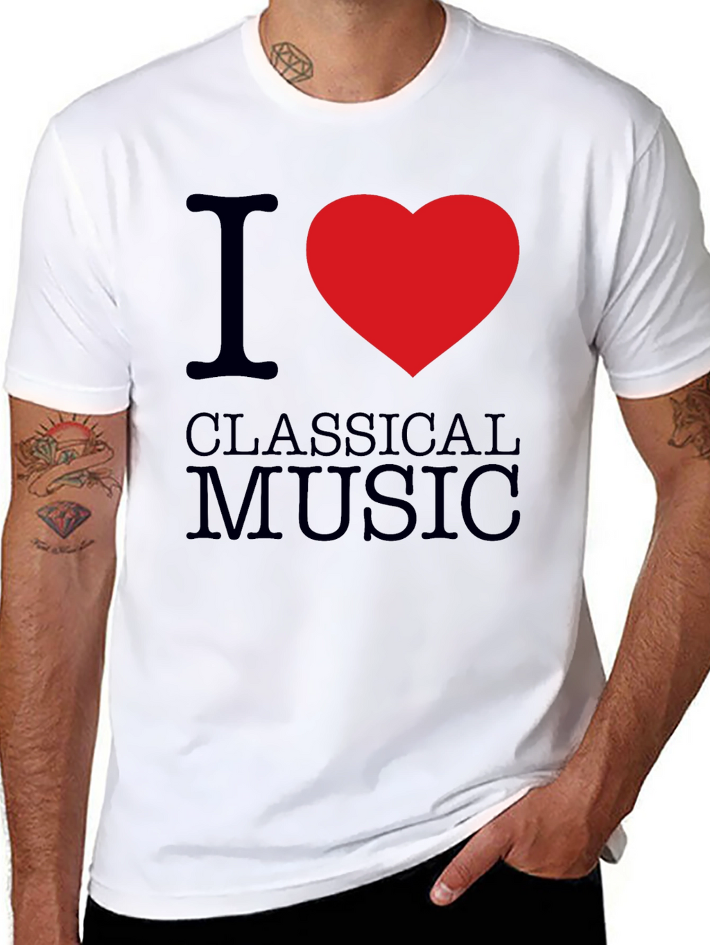 I Love Classical Music T-Shirt